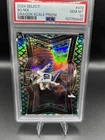 2024 Panini Select - Field Level Bo Nix #472 Dragon Scale Prizm /70 PSA 10