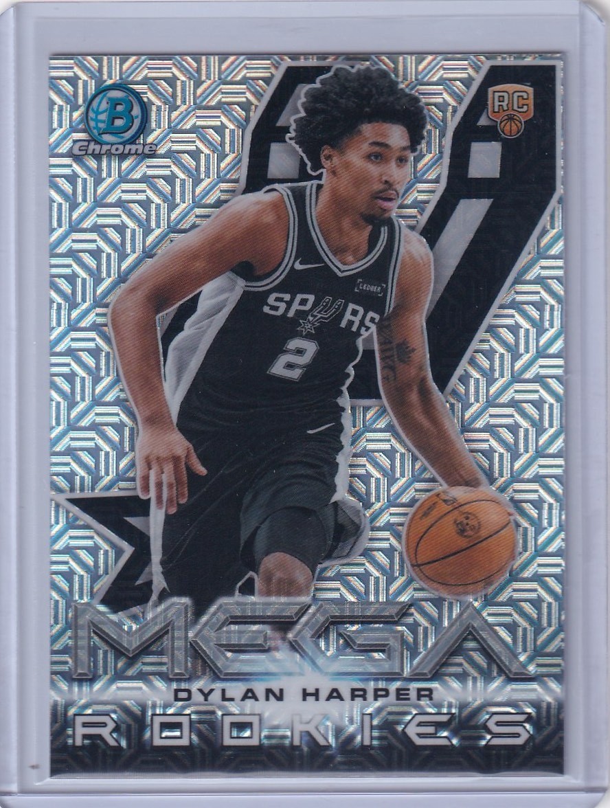 2025-26 Bowman Chrome #MR-2 Dylan Harper Mega Rookies Mojo