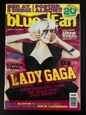 BLUE JEAN Oct.2010 Turkish magazine+two supplements LADY GAGA/TOKIO HOTEL/U2
