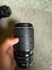 Canon FD 75-200mm f/4.5 Manual Focus Zoom Lens for Canon FD Mount