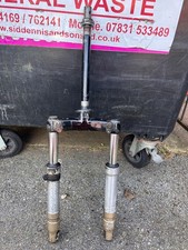 Honda X8R-X X8R X  50cc Front forks with steering yokes