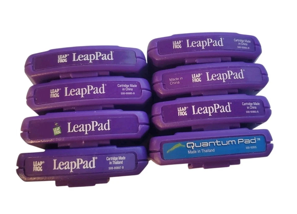 Lot of 8 Leap Frog LeapPad Learning Game Cartridges Monsters Scooby Dinos - Image 3 of 3