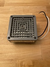 Federal Signal 350-120-30 Vibratone Horn 120VAC Gray Series B1 Missing Screws