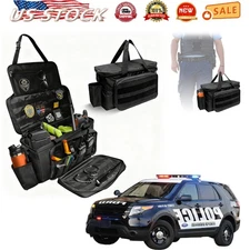 For Most Cars Front Seat File Organizer Large-capacity Strap & Carry Storage Bag