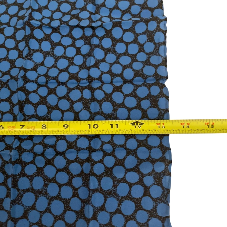 Мужской карманный квадратный носовой платок Carrot Gibbs с синим принтом 13 дюймов - Изображение 4 из 4