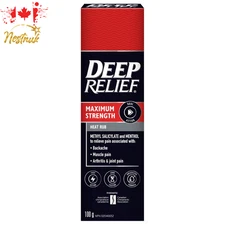 Deep Relief Heat Rub Pain Relief Cream  | Muscle & Joint | 100 g