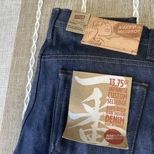 Naked & Famous X Massdrop Ichiban Selvedge Weird Guy Tapered Jeans W34 L34
