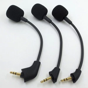 Microphone pour Kingston HyperX Casque filaire Cloud/Alpha/Mix/Argent/Gaming/Core