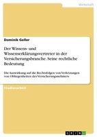 Dominik Geller | Der Wissens- Und WissenserkläRungsvertreter In Der...