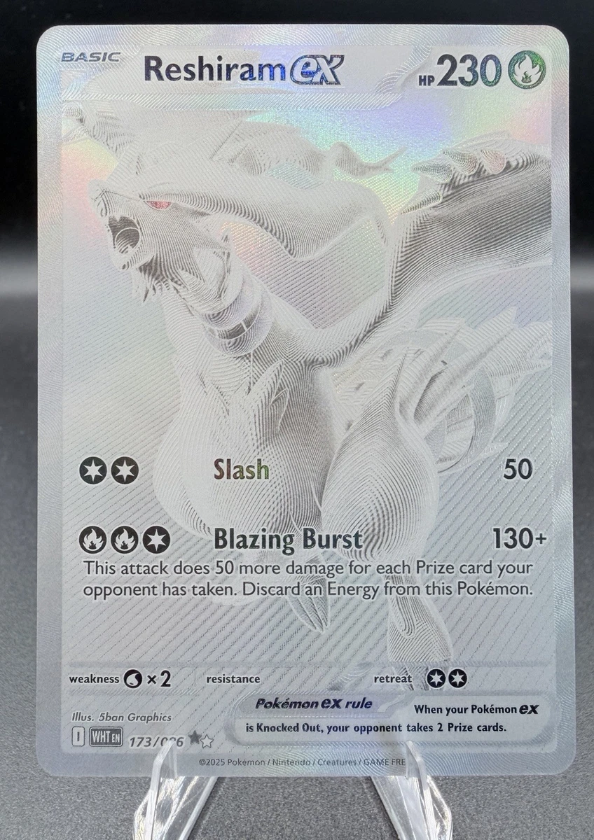 Reshiram Ex for sale | eBay