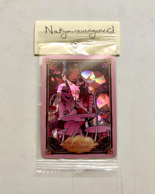 NEW 2025 Hazbin Hotel TCG Promo Card 11 MORE THAN ANYTHING Cracked