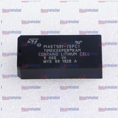 1PCS M48T58Y-70PC1 M48T58Y ST Timekeeper SRAM DIP-28 NEW