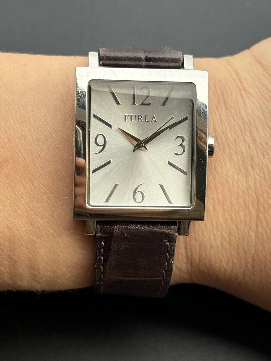 Furla Watch Quartz Square Silver Dial Unisex Swiss Made | eBay Furla Watch Quartz Square Silver Dial Unisex Swiss Made | eBay