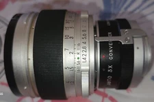 Lentar Topcon Goldcrest ATL 3x Converter, Boxed N.O.S. 9+++