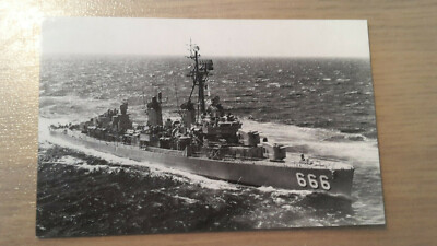 Postkarte Marineschiff USS Black DD 666 von 1968 ungelaufen