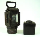WW2 Carbide Lamp + Container Bakelite WaA Pre 1945