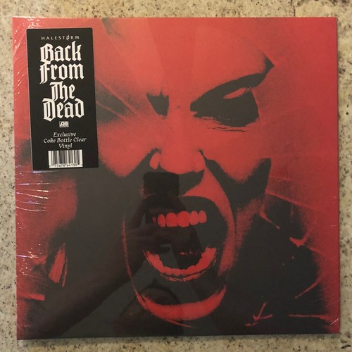 🔥Halestorm - Back From The Dead - Vinyl Record Coke Bottle Clear /2000 - Picture 2 of 3