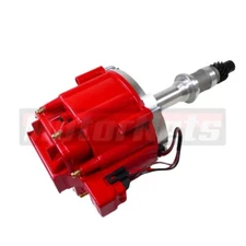 1 Wire Red HEI Distributor For Pontiac 326 389 400 421 428 455 V8 (For: Pontiac)