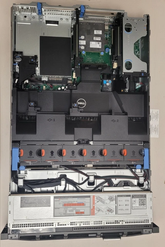 DELL R730 12x3.5" Bays 2x E5 2680 V3  PERC 730p MINI 256gb ram 12x8TB SAS - Image 2 of 2