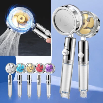 EcoTornado 360° Rotating Water-Saving Hand Shower Head, Turbo Fan High Pressure - Image 1 of 4