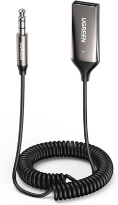  UGREEN AUX BLUETOOTH ADAPTER AUTO EMPFÄNGER FREISPRECHANRUF [GRAU]