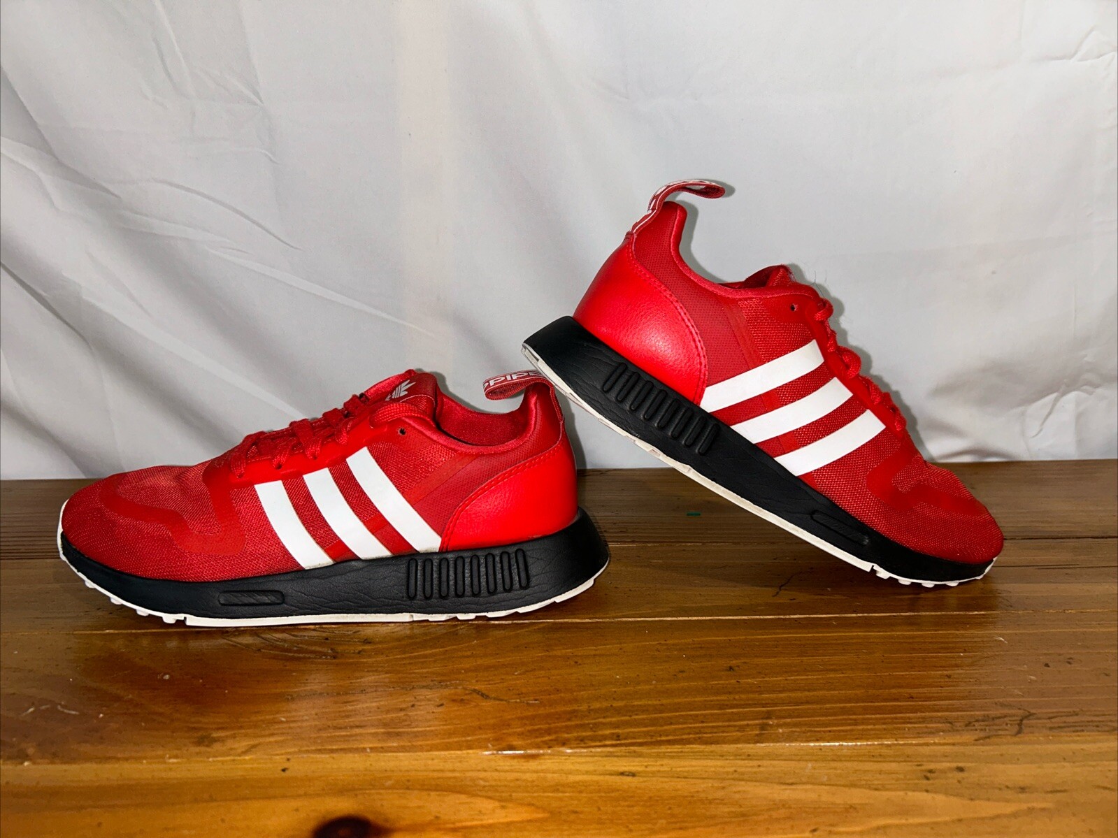 SAOLA Scarpe da corsa Adidas ragazzo Multix GW3006 rosse sneakers taglia 6 5