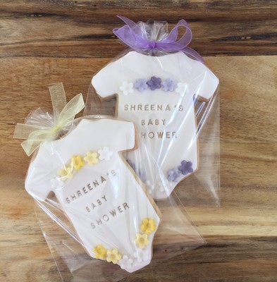baby shower biscuit favours