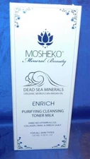 MOSHEKO Mineral ENRICH Purifying Cleansing Toner Milk $129.99 4 Fl Oz New Sealed