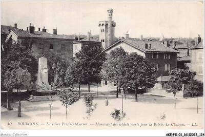 AKEP11-0921-01 - BOURGON - Der Platz Präsident-Carnot