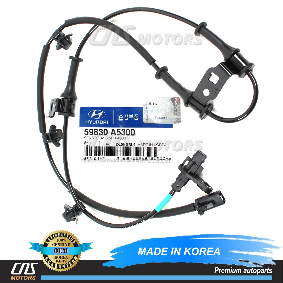 A♡ ABS Sensor FRONT RIGHT ✓GENUINE✓ for 12-17 Hyundai Elantra Coupe