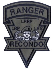 Recondo - Ranger OD Embroidered Patch - Ranger - Vietnam - 101st Airborne - LRP