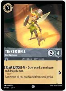 Tinker Bell - Tiny Tactician 194/204 |  REGULAR | Lorcana The First Chapter NM