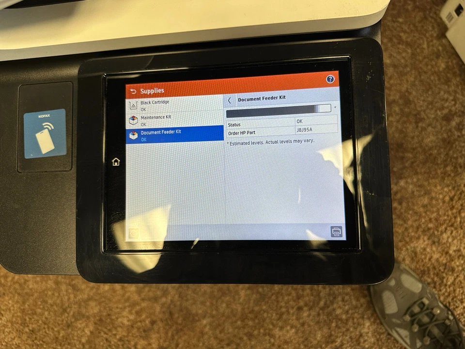 HP E62565 LaserJet Managed Flow MFP E62565h Mono A4 Printer USB Network - Image 3 of 4