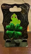 WDI Exclusive Pin Trading Disney Le250 Rapunzel Pascal 4 leaf clover Irish L10