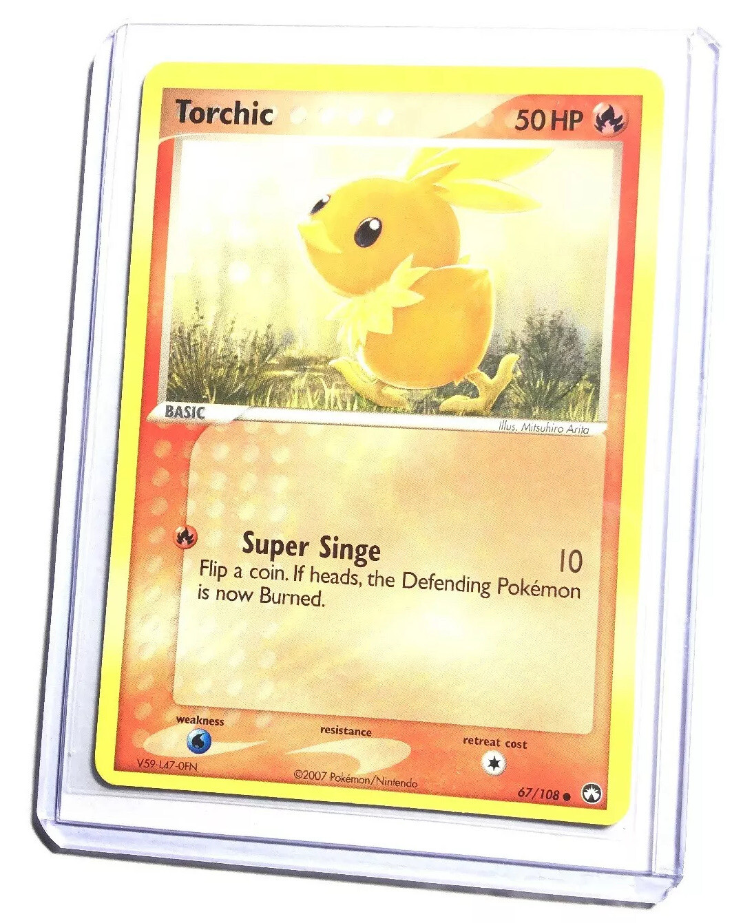 TORCHIC - 67/108 - EX Power Keepers - Common - Pokemon Card - NM