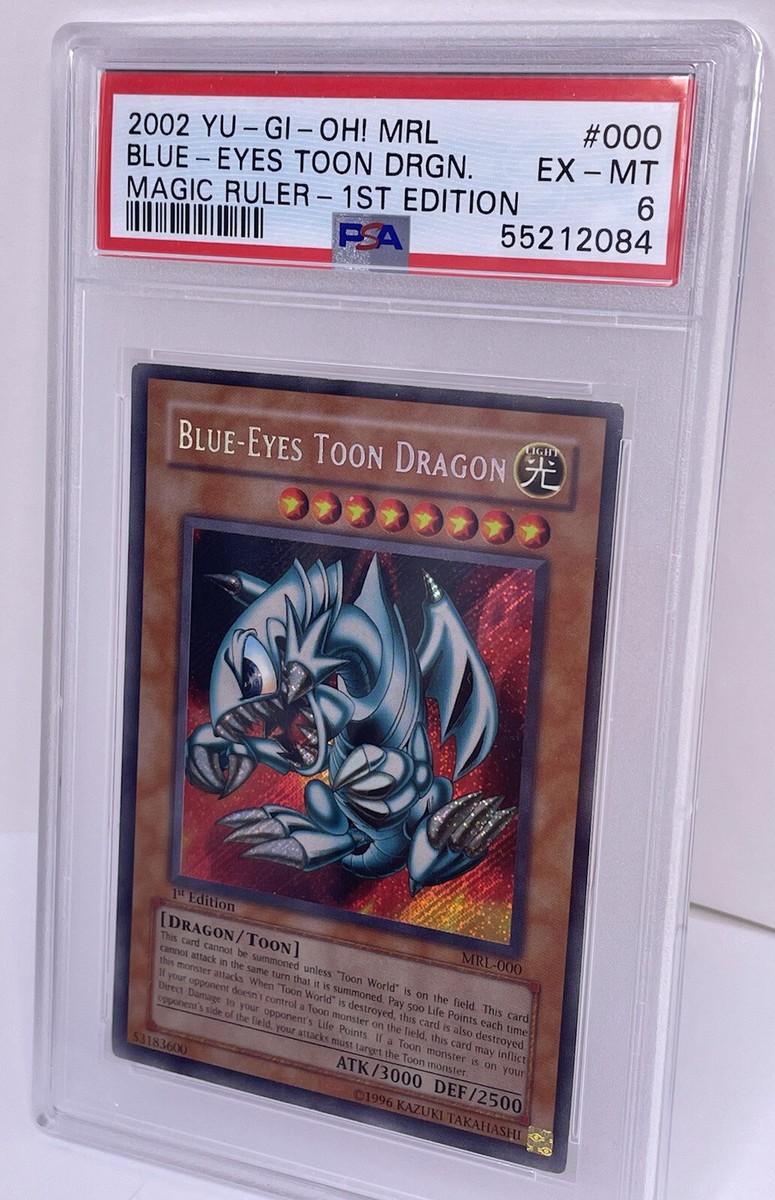 遊戯王OCG デュエルモンスターズ PSA10 BLUE-EYES TOON DRAGON SE 000 2002 Auction Prices Realized Tcg Cards 2002 YU-GI-OH! MRL-MAGIC
