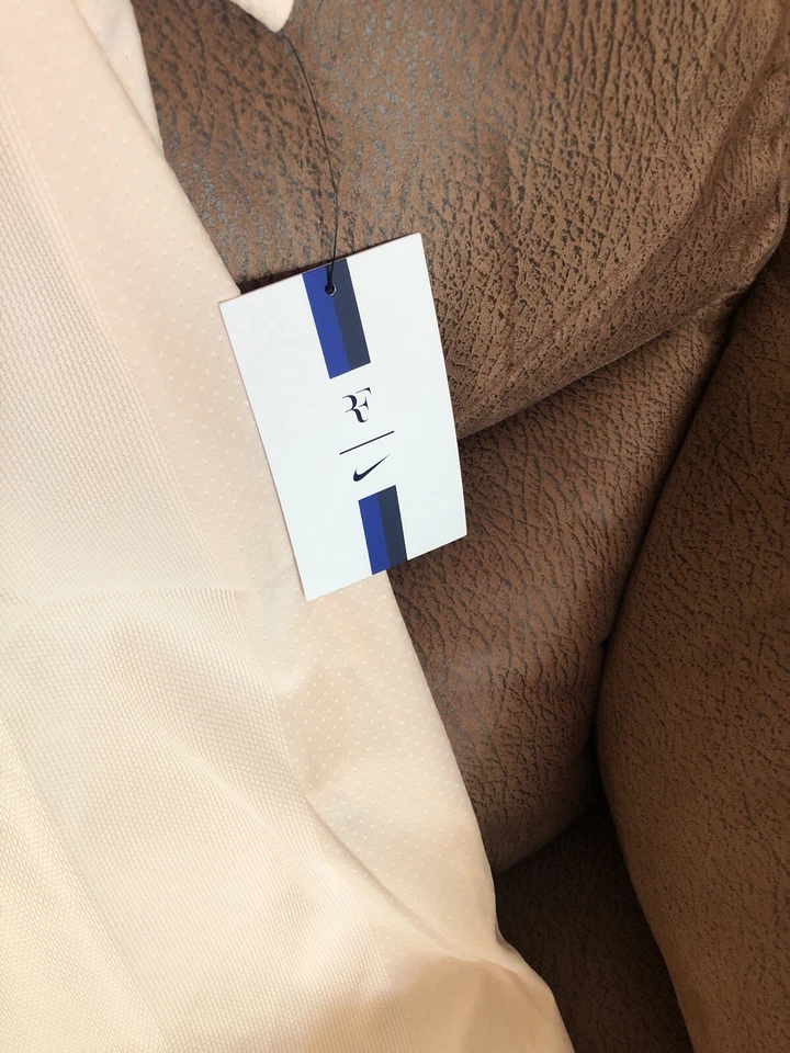 Nike Roger Federer Tenis Ventaja Polo Nuevo Con Etiquetas Talla XL Para Hombre Foto 4 de 4