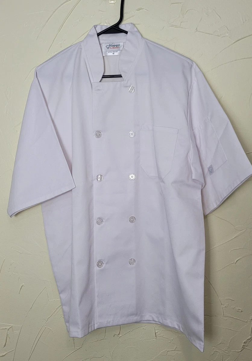 Happy shop chef coats