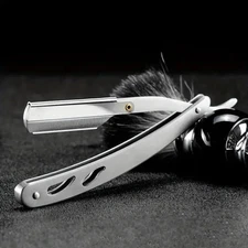 Stylish Multicolor Stainless Steel Razor Holder for Men’s Beard & Salon Use