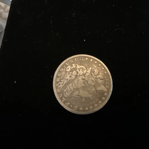 1885Morgan Silver Dollar Coin $1 US Circulated 0.9 Fineness Silver Uncertified