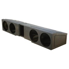QPower "QBOMB" Chevy/GMC Crew Cab '07-'24 Quad 8" Ported Woofer Box