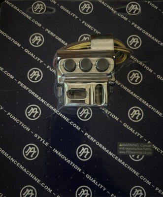 PERFORMANCE MACHINE CONTOUR BRAKE 5-BUTTON SWITCH HOUSING 0062-2042-CH FL 2007