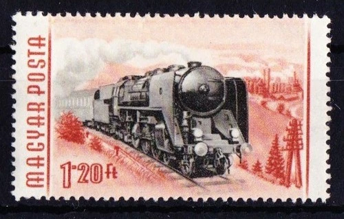 Ungarn  1955   Mi Nr:  1457   Ausgabe Lokomotive postfrisch