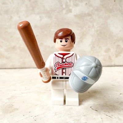 LEGO Town Babe Ruth Baseballspieler MLB New York Yankees Minifiguren MOC