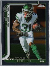 2025 Topps Chrome #131 Khalil Herbert New York Jets