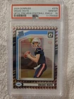 2024 Panini Donruss - Rated Rookie Drake Maye #379 Optic Preview Football Emoji