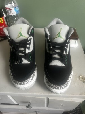 Jordan Air Jordan 3 Pine Green Black Green White Sneaker Animal Print