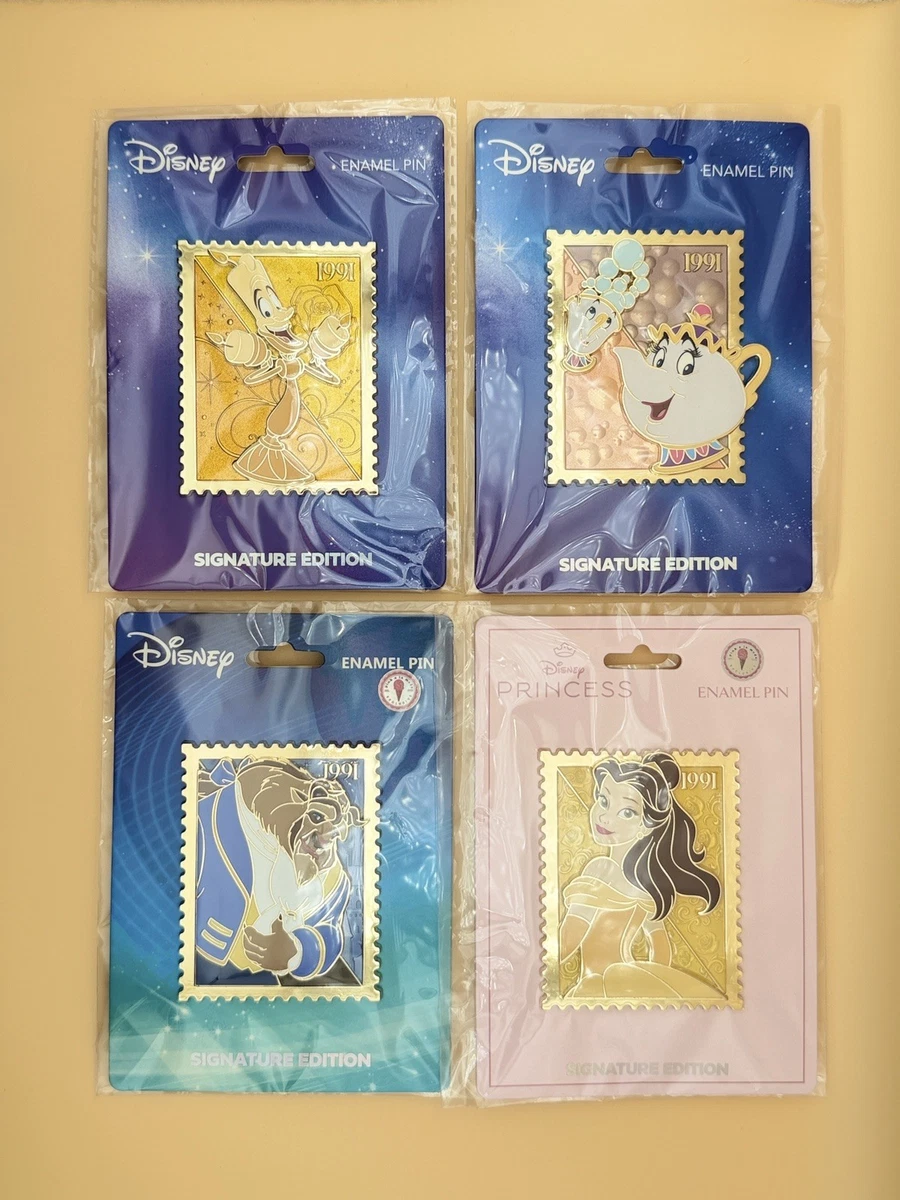 Beauty and the Beast Contemporary Disney Pins, Patches & Buttons