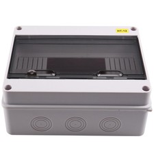 2X(HT Series Box 12WAY PC IP65 Distribution Box Outdoor Plastic7806