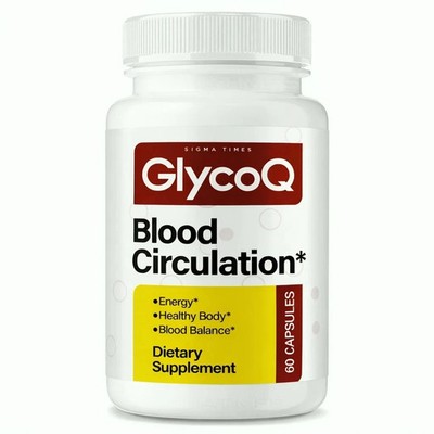 GlycoQ Blood Support, Premium Glyco Q Glycogen Control for Health - Pack of 1